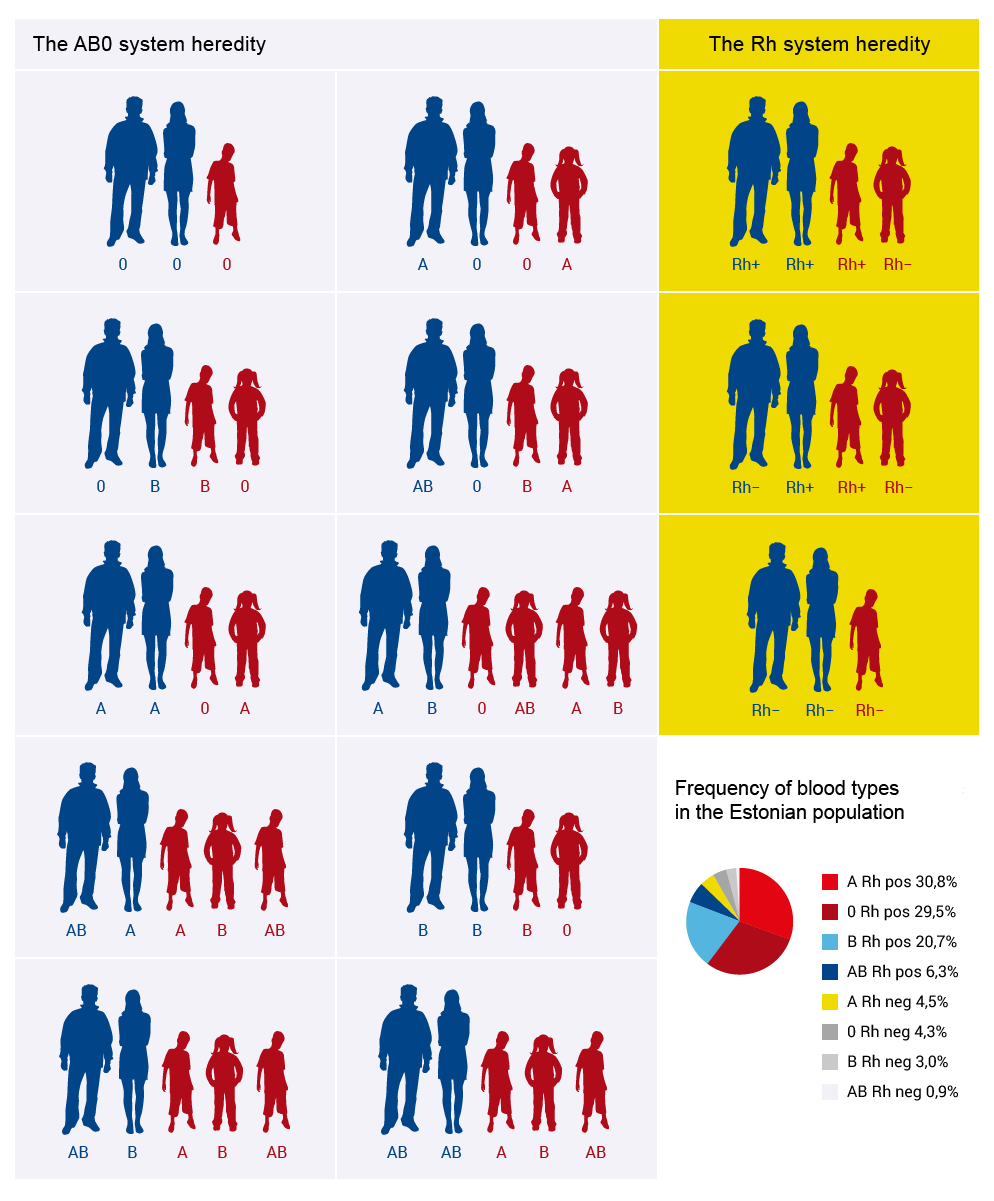 Parent Child Blood Group Chart